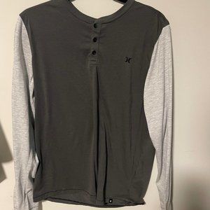 Two Tone Long Sleeve Shirt